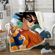 Load image into Gallery viewer, Drgon Ball Z Throw Blanket