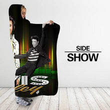 Load image into Gallery viewer, Elvis Presley Hooded Blanket