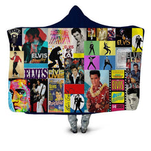 Load image into Gallery viewer, Elvis Presley Hooded Blanket