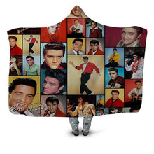 Load image into Gallery viewer, Elvis Presley Fleece Throw Blanket