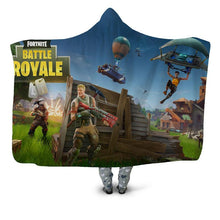 Load image into Gallery viewer,  Fortnite Hooded Blanket