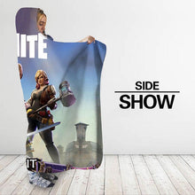 Load image into Gallery viewer, Fortnite Hooded Blanket 