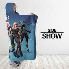Load image into Gallery viewer, Fortnite Hooded Blanket 