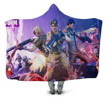 Load image into Gallery viewer, Fortnite Hooded Blanket 
