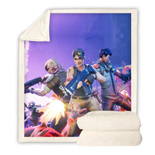 Load image into Gallery viewer, Fortnite Throw Blanket