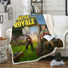 Load image into Gallery viewer, Fortnite Throw Blanket 
