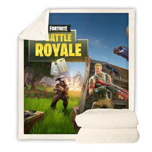 Load image into Gallery viewer, Fortnite Throw Blanket 