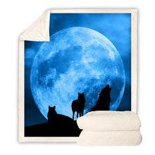 Load image into Gallery viewer, Galaxy Printed Throw Blanket