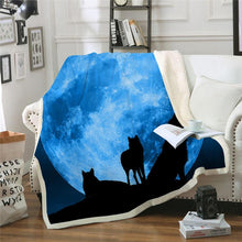 Load image into Gallery viewer, Galaxy Printed Throw Blanket