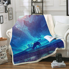 Load image into Gallery viewer, Galaxy Printed Throw Blanket