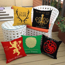 Load image into Gallery viewer, game of thrones throw pillow