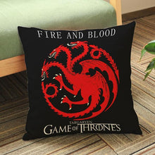 Load image into Gallery viewer, game of thrones throw pillow