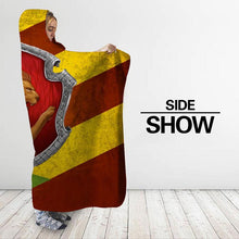 Load image into Gallery viewer, Harry Potter Gryffindor Hooded Blanket for Adult Kids
