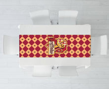 Load image into Gallery viewer, Harry Potter Table Cloth Harry Potter Gryffindor Table Decor Idea Double-Sided Printing