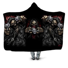 Load image into Gallery viewer, Halloween Hooded Blanket