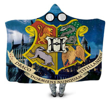 Load image into Gallery viewer, Harry Potter Hooded Blanket