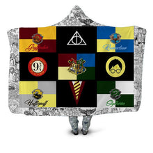 Load image into Gallery viewer, Harry Potter Hooded Blanket