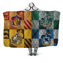 Load image into Gallery viewer, Harry Potter Hooded Blanket