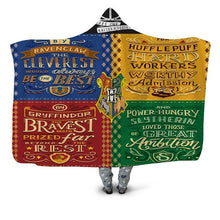 Load image into Gallery viewer, Harry Potter Hooded Blanket