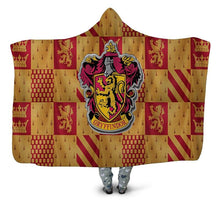 Load image into Gallery viewer, Harry Potter Hooded Blanket