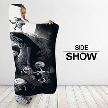Load image into Gallery viewer, Halloween Hooded Blanket