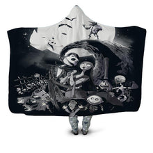 Load image into Gallery viewer, Halloween Hooded Blanket
