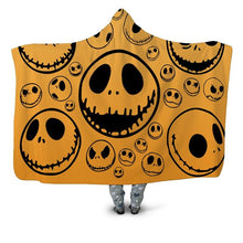 Load image into Gallery viewer, Halloween Costumes Halloween Blanket Halloween Pumpkin for Adult Kids