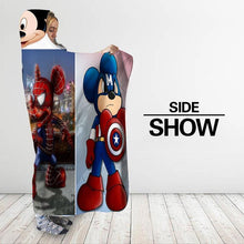 Load image into Gallery viewer, Donald Duck Hooded Blanket