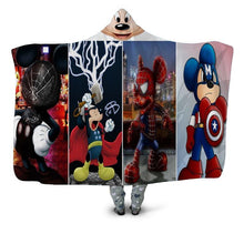 Load image into Gallery viewer, Donald Duck Hooded Blanket