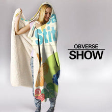 Load image into Gallery viewer, stitch hooded blanket