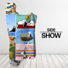 Load image into Gallery viewer, snoopy fleece blanket
