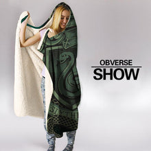 Load image into Gallery viewer, Harry Potter slytherin Hooded Blanket