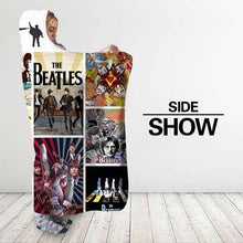 Load image into Gallery viewer, the beatles hooded blanket