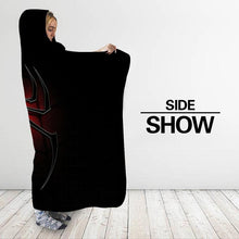 Load image into Gallery viewer, Spiderman Fleece Hooded Blanket