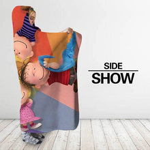 Load image into Gallery viewer, Peanuts Movie Hooded Blanket