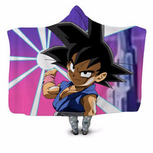 Load image into Gallery viewer, Dragon Ball Z Hooded Blanket