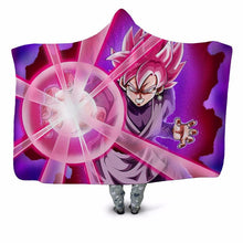 Load image into Gallery viewer, Dragon Ball Z Hooded Blanket