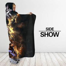 Load image into Gallery viewer, Dragon Ball Z Hooded Blanket