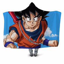 Load image into Gallery viewer, Drgon Ball Hooded Blanket 