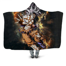 Load image into Gallery viewer, Dragon Ball Z Hooded Blanket