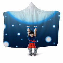 Load image into Gallery viewer, Drgon Ball Hooded Blanket 