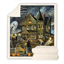 Load image into Gallery viewer, Halloween Throw Blanket