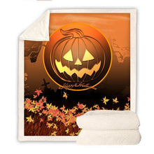 Load image into Gallery viewer, Halloween Throw Blanket