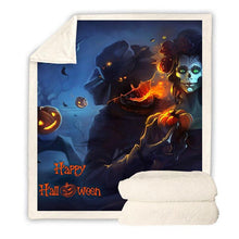 Load image into Gallery viewer, Halloween Throw Blanket