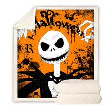 Load image into Gallery viewer, Halloween Throw Blanket
