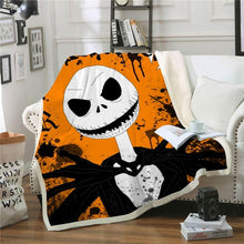 Load image into Gallery viewer, Halloween Throw Blanket