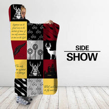 Load image into Gallery viewer, Harry-Potter-Hooded-Blanket