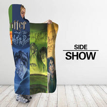 Load image into Gallery viewer, harry-potter-hooded-blanket