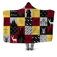 Load image into Gallery viewer, Harry-Potter-Hooded-Blanket