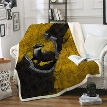 Load image into Gallery viewer, Hufflepuff Blanket